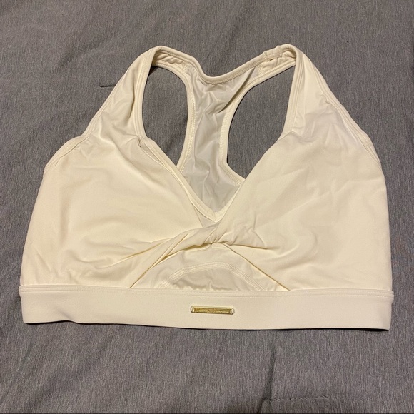 Gymshark Whitney Mesh Sports Bra - Unbleached - Picture 2 of 3